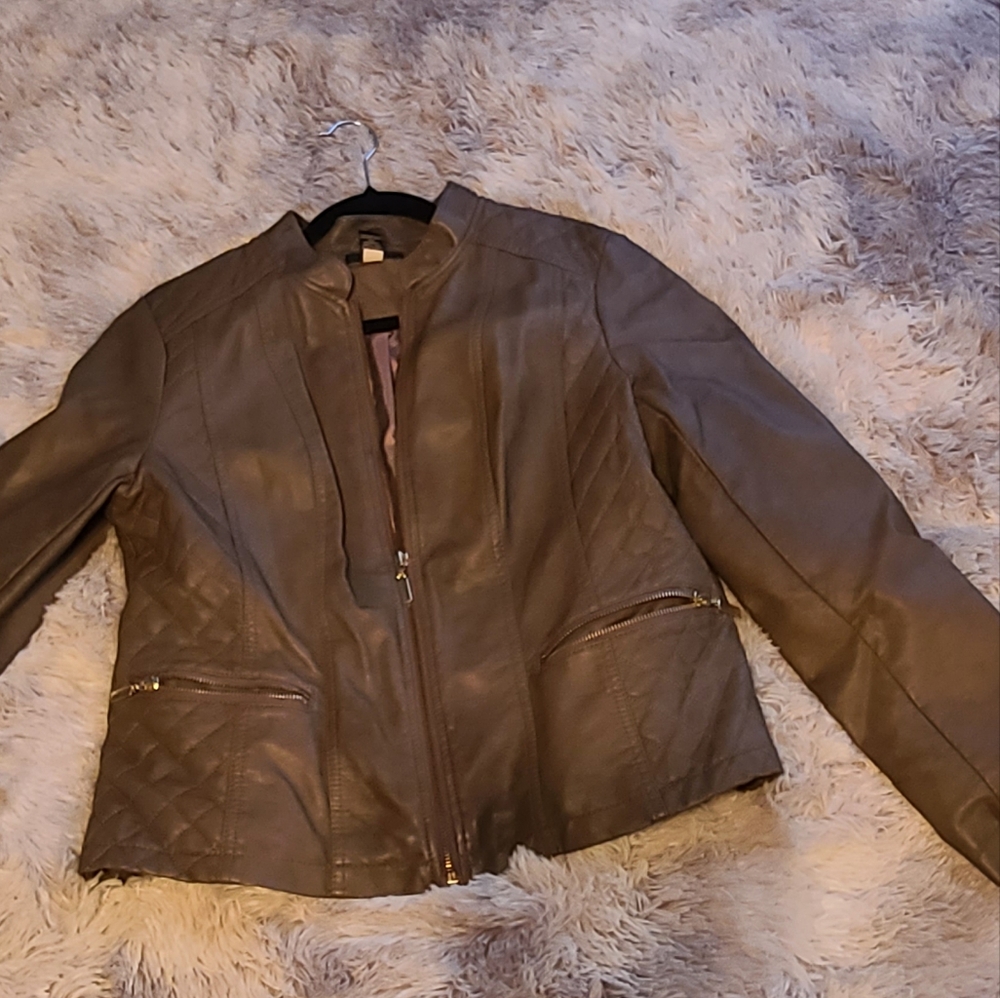 Alfani Jacket leather - Picture 8 of 13